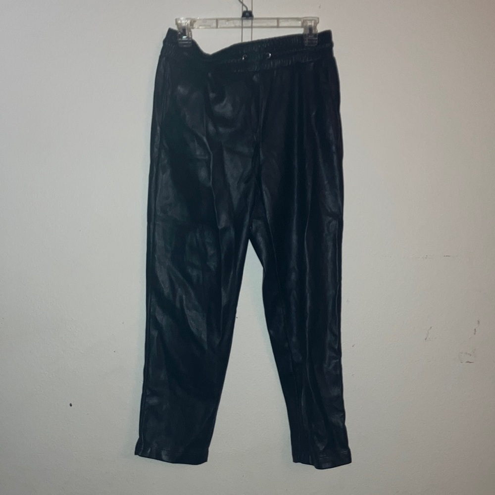Pleather loft pants